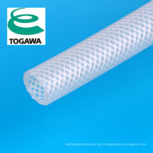 Tubos de silicona de calidad alimentaria. Fabricado por Togawa Rubber Co., Ltd. Fabricado en Japón